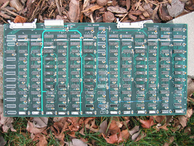 Cube Quest PCB, Fill board