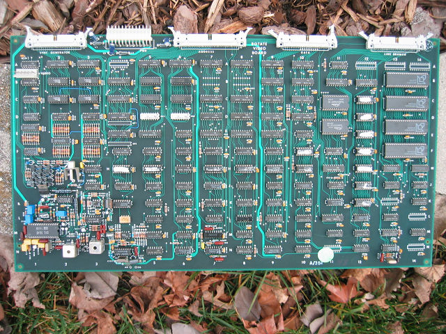 Cube Quest PCB, Rotate Video board