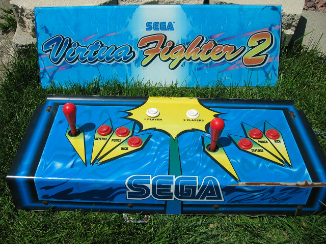 Virtua Fighter 2 CP and marquee